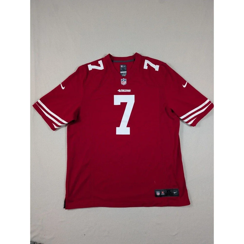 Nike Colin Kaepernick #7 San Francisco 49ers NFL On Field Jersey Men's Sz XL
